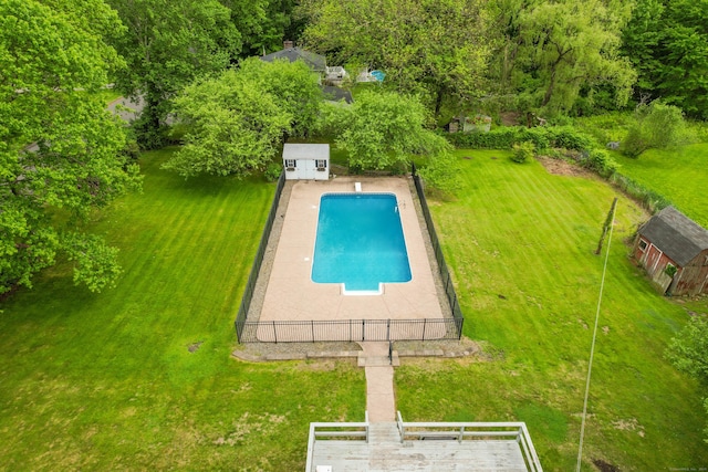 413 Hickory Hill Rd, Thomaston, CT 06787 - bird's eye view of a pool