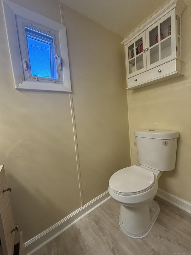 1012 Old Colony Rd Lot 85, Meriden, CT 06451 - bathroom with wood finished floors, baseboards, and toilet