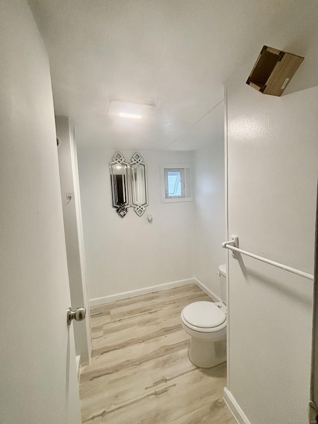 1012 Old Colony Rd Lot 85, Meriden, CT 06451 - bathroom with toilet and wood finished floors