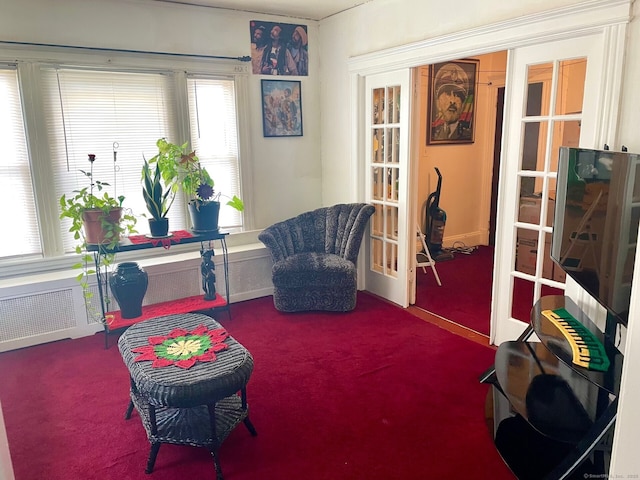 190 Holcomb St, Hartford, CT 06112 - living area featuring carpet flooring