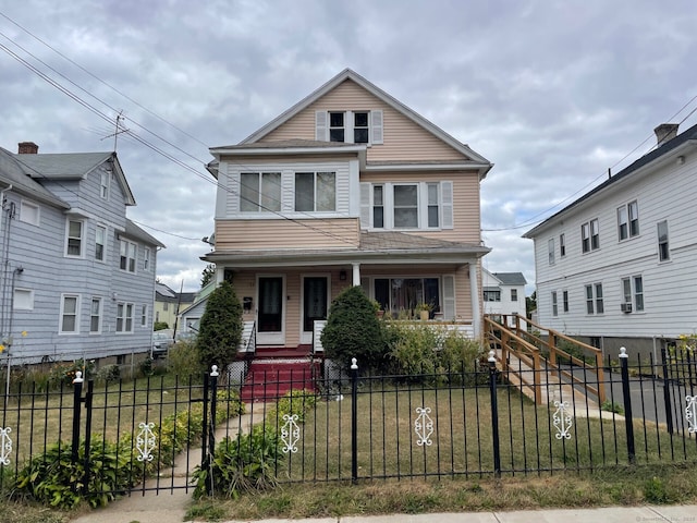 190 Holcomb St, Hartford, CT 06112 - american foursquare style home with covered porch