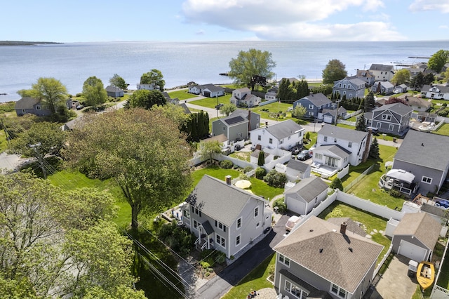 15 Attawan Ave, East Lyme, CT 06357 - aerial perspective of suburban area with a large body of water