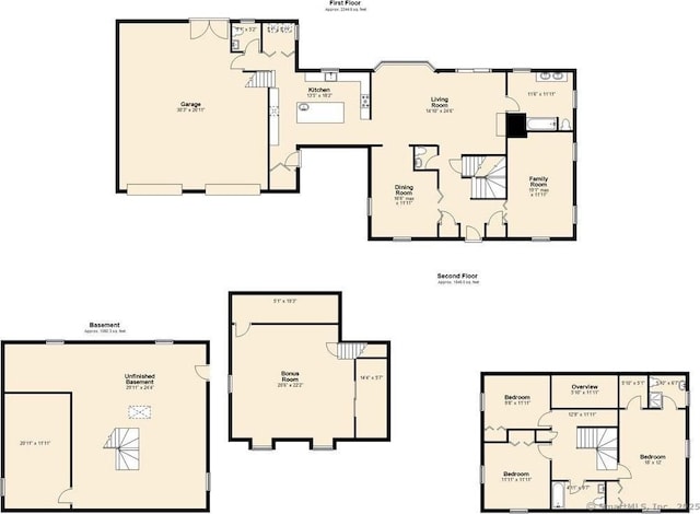 10 Colonial Dr, Clinton, CT 06413 - floor plan / room layout