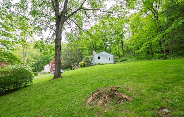 5 Old Bethel Rd, Newtown, CT 06470 - view of green lawn featuring a view of trees