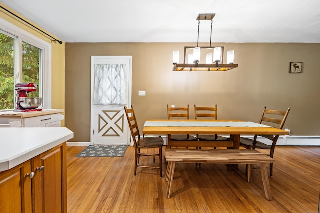 55 Andrasko Rd, Beacon Falls, CT 06403 - dining room featuring light wood-type flooring and baseboards
