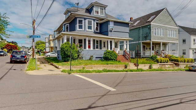 174 Fairview Ave, Bridgeport, CT 06606 - view of front of house with a porch