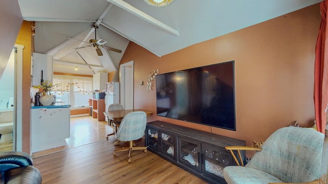 174 Fairview Ave, Bridgeport, CT 06606 - living room featuring wood finished floors and a ceiling fan