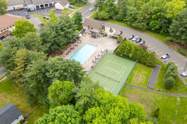 202 Foxwood Ln Unit 202, Milford, CT 06461 - aerial view of a pool