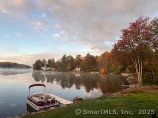 72 Lake View Dr, Woodstock, CT 06281 - dock area with a water view