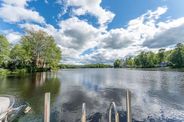 72 Lake View Dr, Woodstock, CT 06281 - dock area with a water view