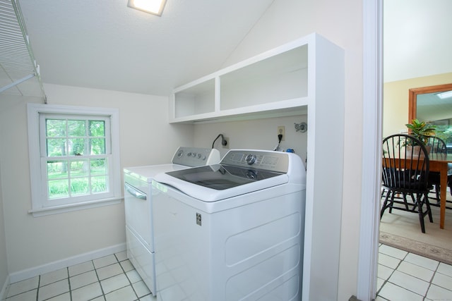 41 Blue Ridge Dr, Simsbury, CT 06089 - laundry area featuring washer and dryer and light tile patterned flooring