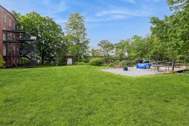 92 Main St Unit 214, Deep River, CT 06417 - view of green lawn featuring a playground