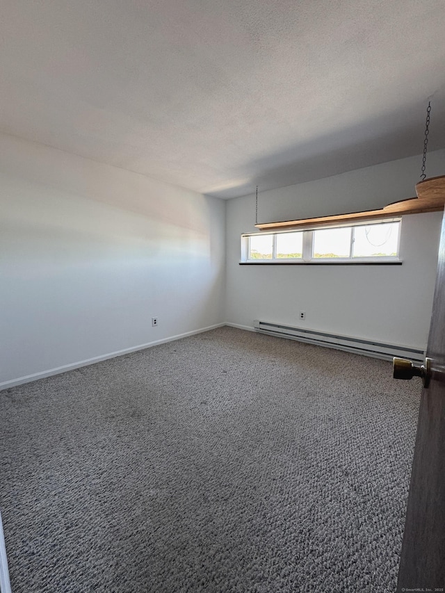 260 W Walk Walk Unit 260, West Haven, CT 06516 - empty room with a baseboard heating unit, carpet, plenty of natural light, and baseboards