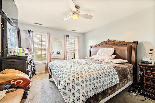 421 Tolland St Unit 312, East Hartford, CT 06108 - bedroom featuring light colored carpet and a ceiling fan