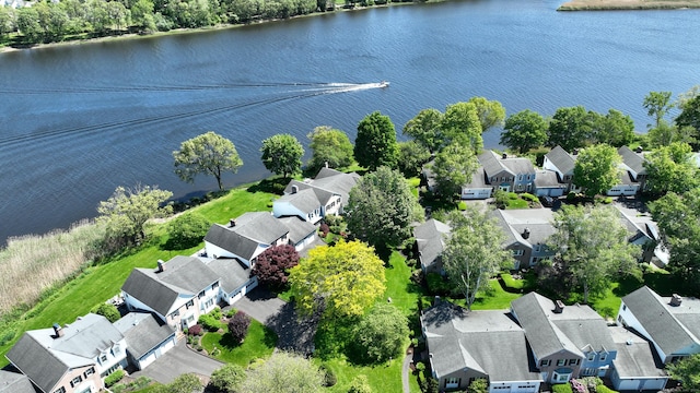 506 Jamestown Rd Unit 506, Stratford, CT 06614 - aerial view of residential area with a nearby body of water