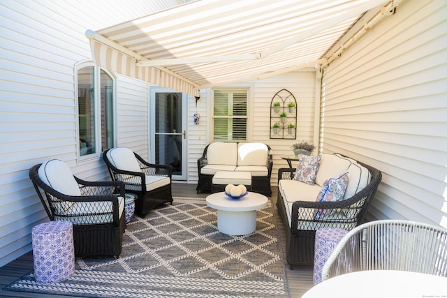 506 Jamestown Rd Unit 506, Stratford, CT 06614 - view of patio with an outdoor living space
