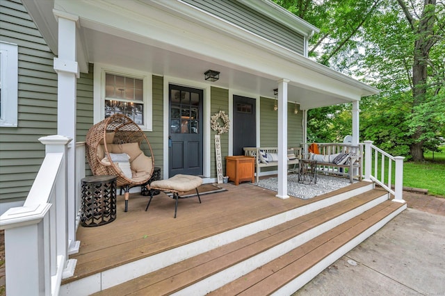 64 W St, Cromwell, CT 06416 - view of wooden porch