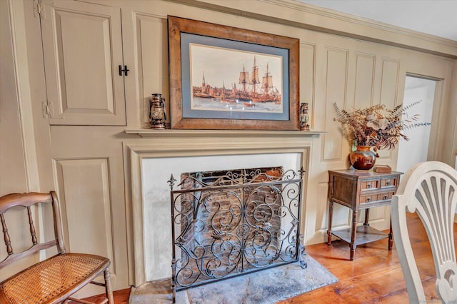 64 W St, Cromwell, CT 06416 - detailed view of wood finished floors