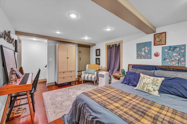 64 W St, Cromwell, CT 06416 - bedroom with wood finished floors, recessed lighting, and baseboards