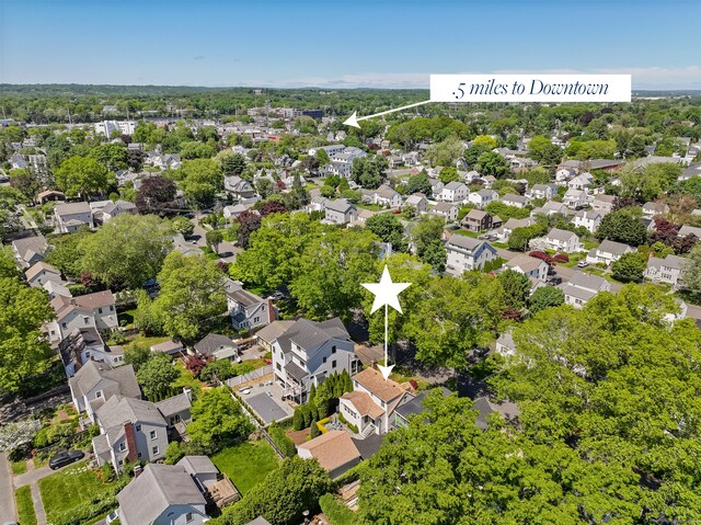 102 Pratt St, Fairfield, CT 06824 - aerial view of residential area