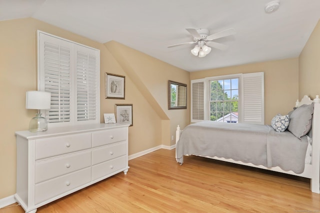 102 Pratt St, Fairfield, CT 06824 - bedroom featuring light wood finished floors, baseboards, and ceiling fan