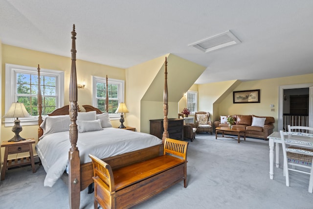 18 Ferry Rd, Old Lyme, CT 06371 - bedroom with carpet and attic access