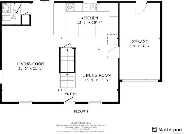 23 Bartlett Mnr, Norwalk, CT 06850 - floor plan / room layout