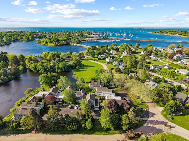 2 Quanaduck Cove Ct Unit 2, Stonington, CT 06378 - aerial perspective of suburban area with a nearby body of water