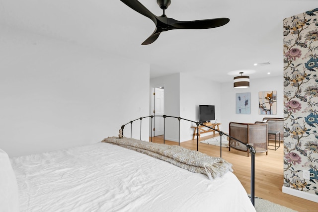 2 Quanaduck Cove Ct Unit 2, Stonington, CT 06378 - bedroom featuring wood finished floors and recessed lighting