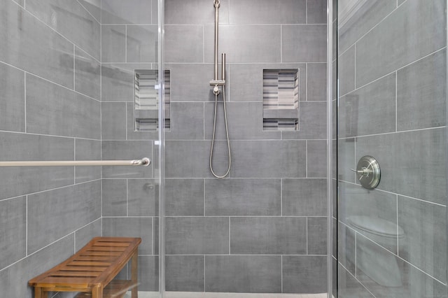 2 Quanaduck Cove Ct Unit 2, Stonington, CT 06378 - bathroom with a shower stall