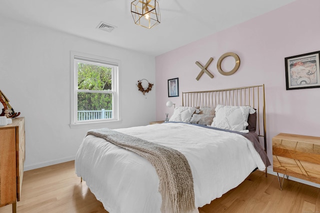 2 Quanaduck Cove Ct Unit 2, Stonington, CT 06378 - bedroom with light wood-style flooring and baseboards
