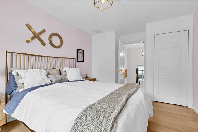 2 Quanaduck Cove Ct Unit 2, Stonington, CT 06378 - bedroom with light wood-style flooring