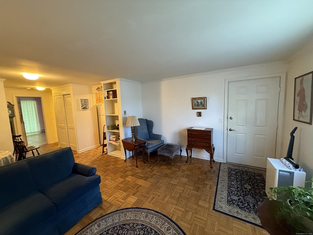11 Gibbs St Apt 9, Winchester, CT 06098 - living area featuring baseboards