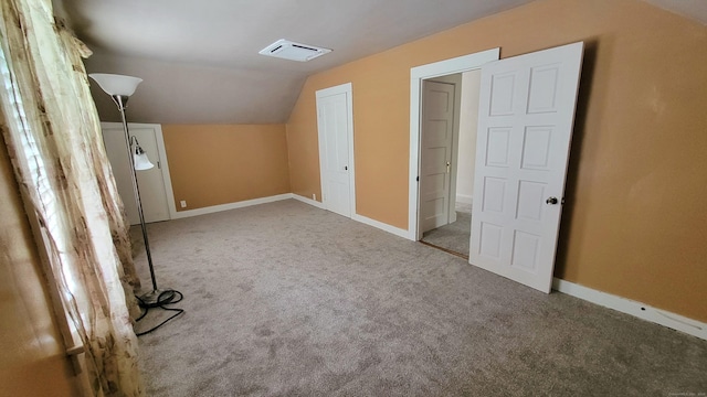 909 N Colony Rd, Meriden, CT 06450 - bonus room featuring vaulted ceiling, carpet, and baseboards