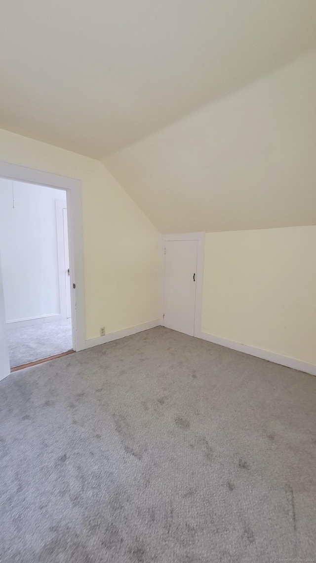 909 N Colony Rd, Meriden, CT 06450 - bonus room featuring lofted ceiling and light colored carpet