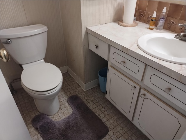 60 Engine House Rd Unit D, Stratford, CT 06614 - bathroom featuring vanity and toilet