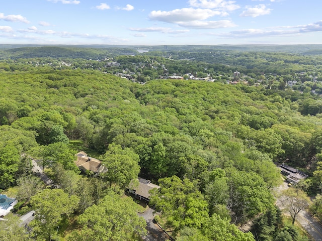 1 Indian Spring Ln, Norwich, CT 06360 - aerial view of a heavily wooded area