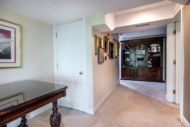 23 Mckeon Pl, Ridgefield, CT 06877 - corridor featuring light colored carpet and baseboards