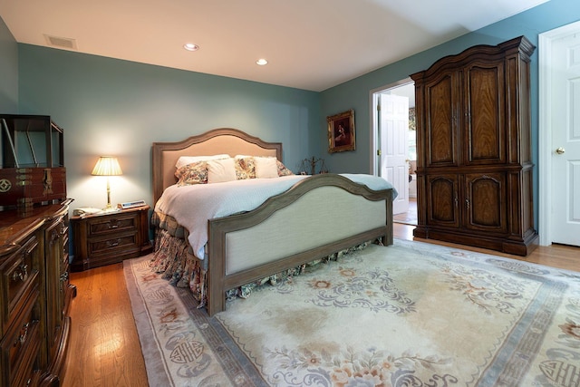 23 Mckeon Pl, Ridgefield, CT 06877 - bedroom with light wood-style flooring and recessed lighting