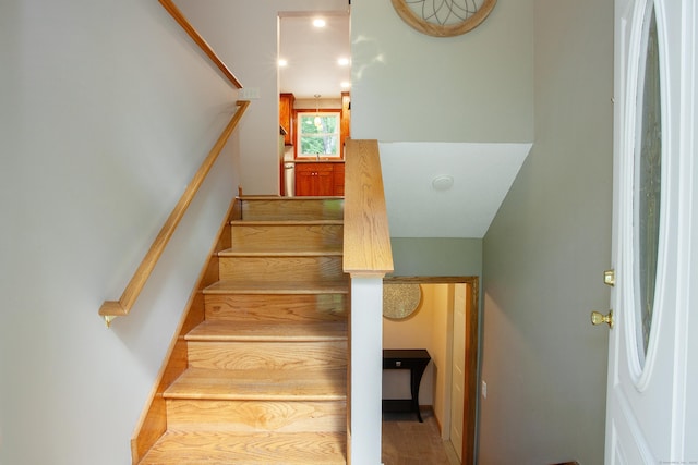 69 Fernwood Dr, Simsbury, CT 06070 - view of staircase
