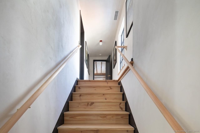 14 Main St, Salisbury, CT 06039 - stairway with a towering ceiling