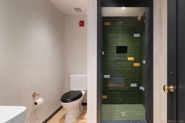14 Main St, Salisbury, CT 06039 - bathroom with toilet and a stall shower