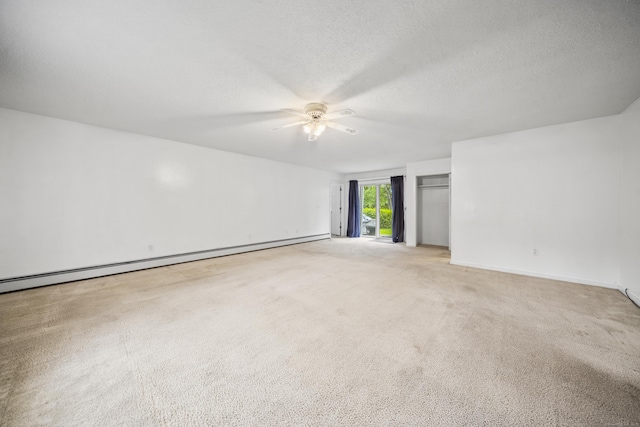 34 Benedict Dr, South Windsor, CT 06074 - unfurnished room featuring ceiling fan, carpet flooring, and a textured ceiling