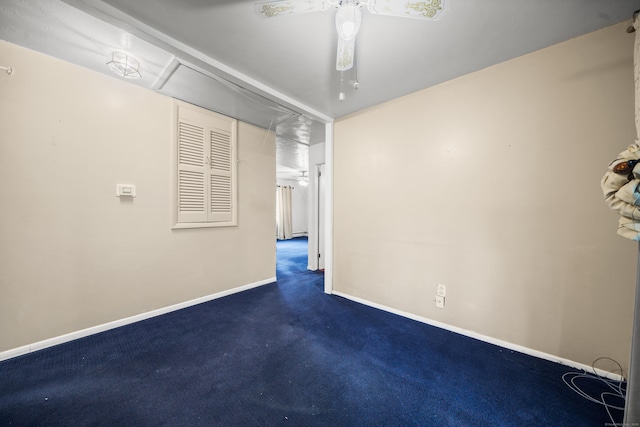34 Benedict Dr, South Windsor, CT 06074 - empty room with a ceiling fan and carpet flooring