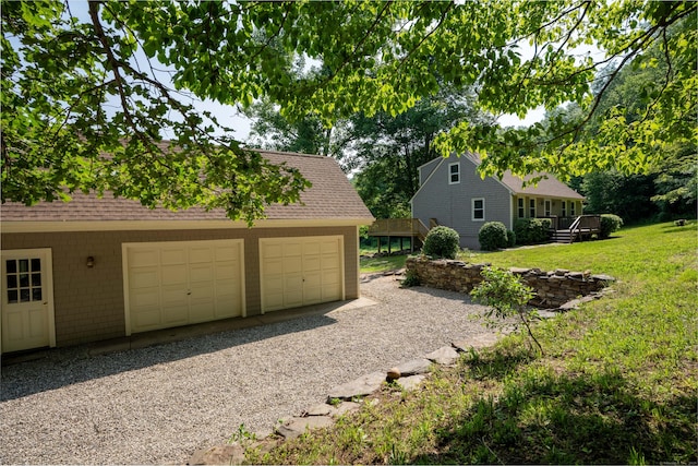 143 Clark Hill Rd, East Haddam, CT 06423 - view of garage