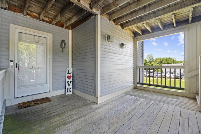 75 Redwood Dr Unit 1302, East Haven, CT 06513 - view of wooden deck