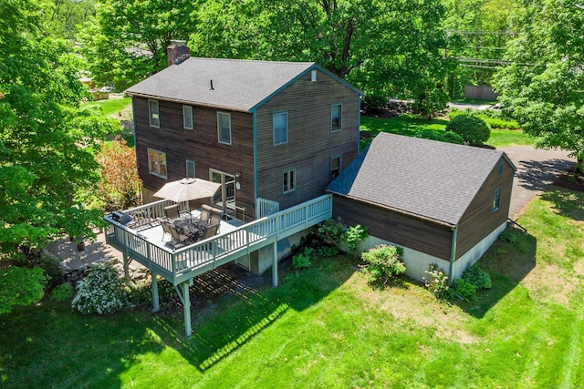 113 Toddy Hill Rd, Newtown, CT 06482 - view from above of property