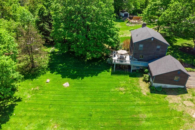 113 Toddy Hill Rd, Newtown, CT 06482 - view from above of property