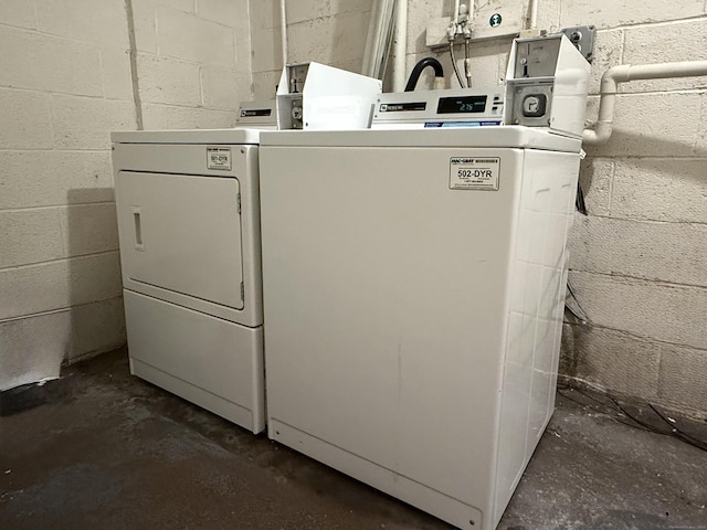 1105 Waterbury Rd Apt 1B, Cheshire, CT 06410 - community laundry room with washer and clothes dryer