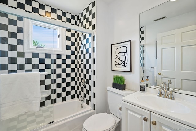 7 Sherwood Farms Ln, Westport, CT 06880 - full bathroom featuring shower / tub combination, vanity, and toilet